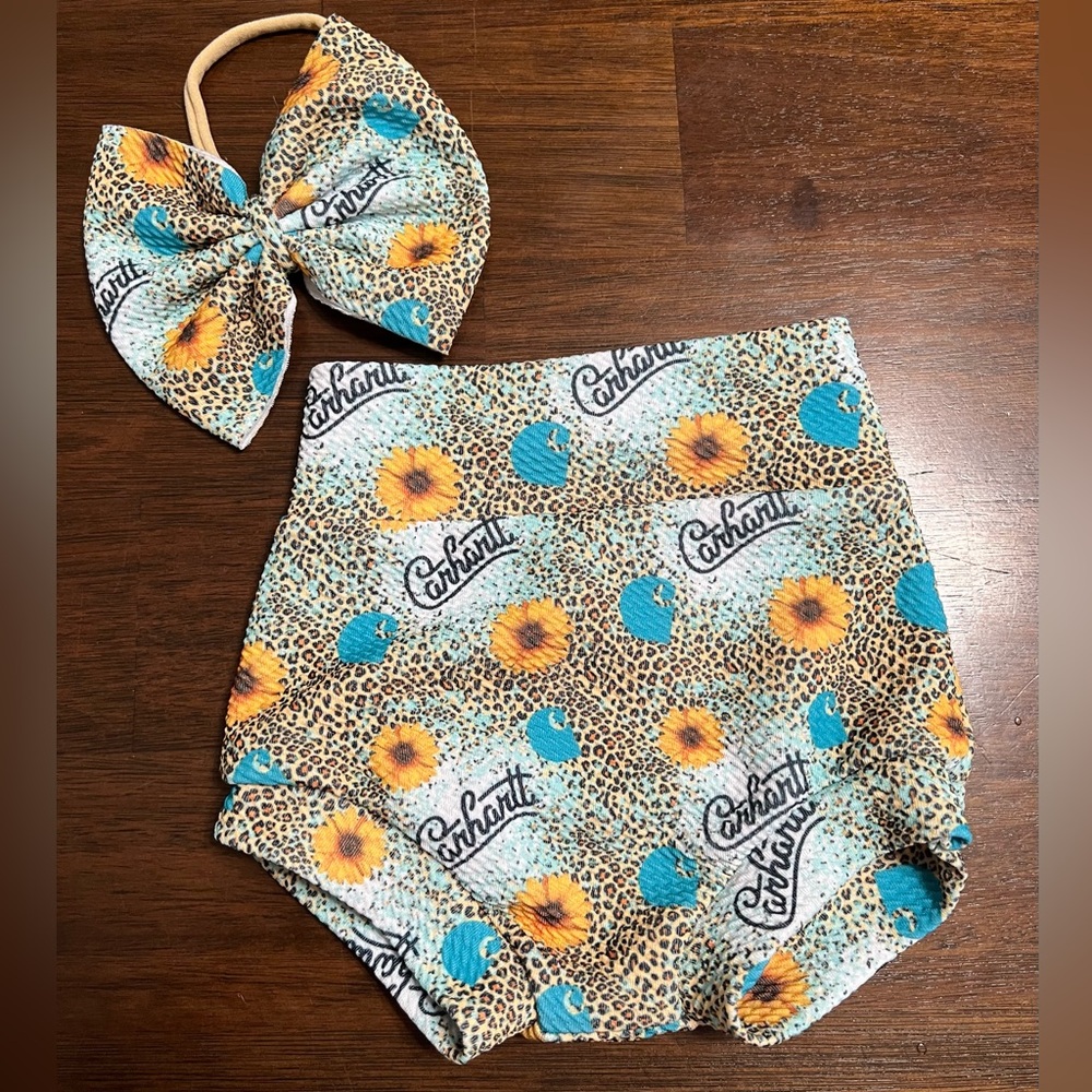 Bummie and bow set
